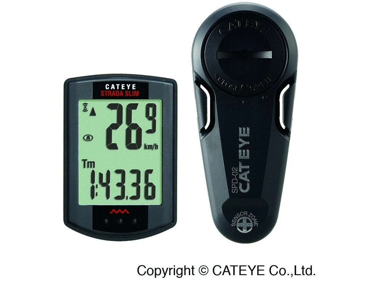 Cateye Strada Slim CC-RD310W Fahrradcomputer 5 Cateye Strada Slim CC-RD310W Fahrradcomputer – Bild 3