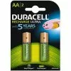 Duracell Akku AA HR6 Recharge Ultra - 2 Stück -Abenteuer Taschen 174835