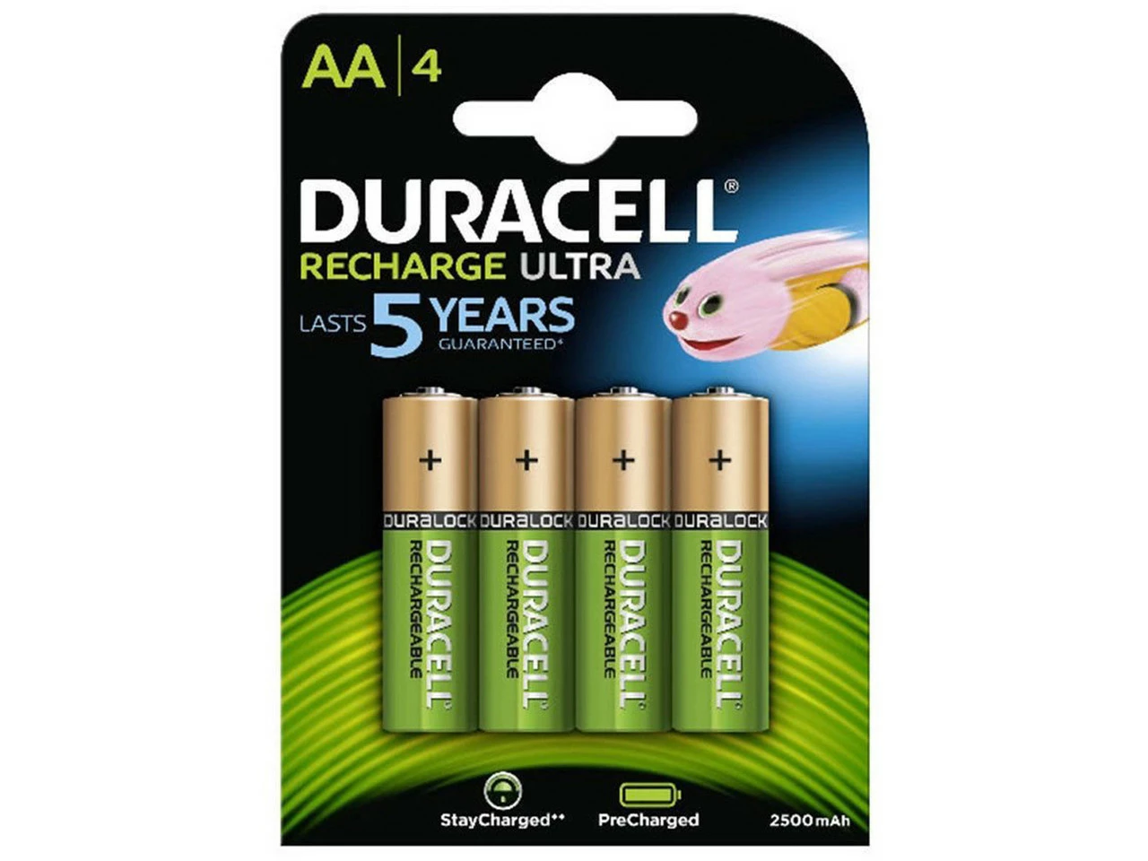 Duracell Akku AA HR6 Recharge Ultra - 4 Stück 3 Duracell Akku AA HR6 Recharge Ultra - 4 Stück