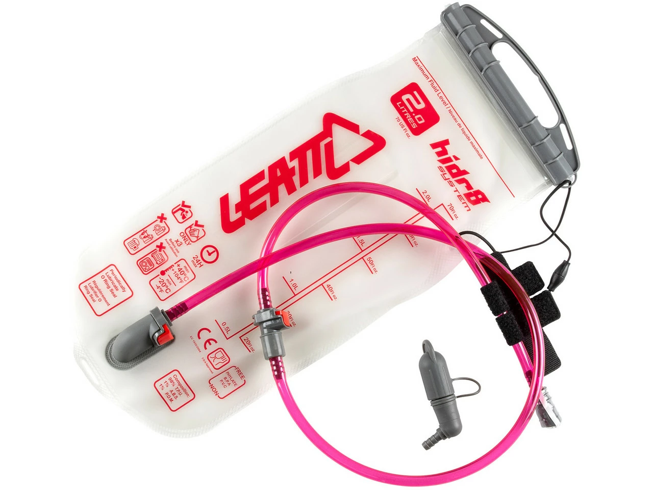 LEATT 2L Flat Clean Tech Trinkblase 3 LEATT 2L Flat Clean Tech Trinkblase
