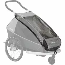 Croozer Regenverdeck Kid Einsitzer Ab Modell 2014 -Abenteuer Taschen 325486