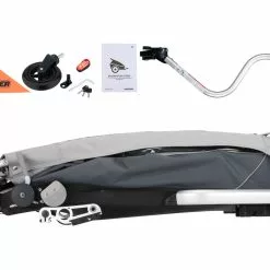 Croozer Kid Keeke 2 Kinderanhänger -Abenteuer Taschen 335686