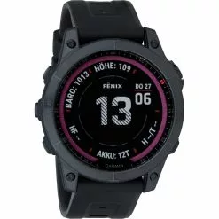 Garmin Fenix 7 Sapphire Solar Titan GPS Multisport-Smartwatch -Abenteuer Taschen 430692