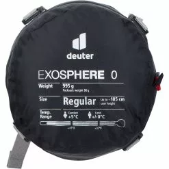 Deuter Exosphere 0° Schlafsack 20 Deuter Exosphere 0° Schlafsack -Abenteuer Taschen 439474