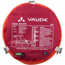 VAUDE Sioux 400 SYN Schlafsack -Abenteuer Taschen 439712