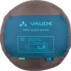 VAUDE Kobel Adjust 500 SYN Kinderschlafsack -Abenteuer Taschen 439728