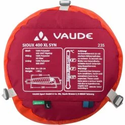 VAUDE Sioux 400 XL SYN Schlafsack 20 VAUDE Sioux 400 XL SYN Schlafsack -Abenteuer Taschen 439738