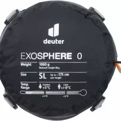 Deuter Exosphere 0° SL Schlafsack -Abenteuer Taschen 439841