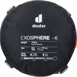 Deuter Exosphere -6° SL Schlafsack -Abenteuer Taschen 439873