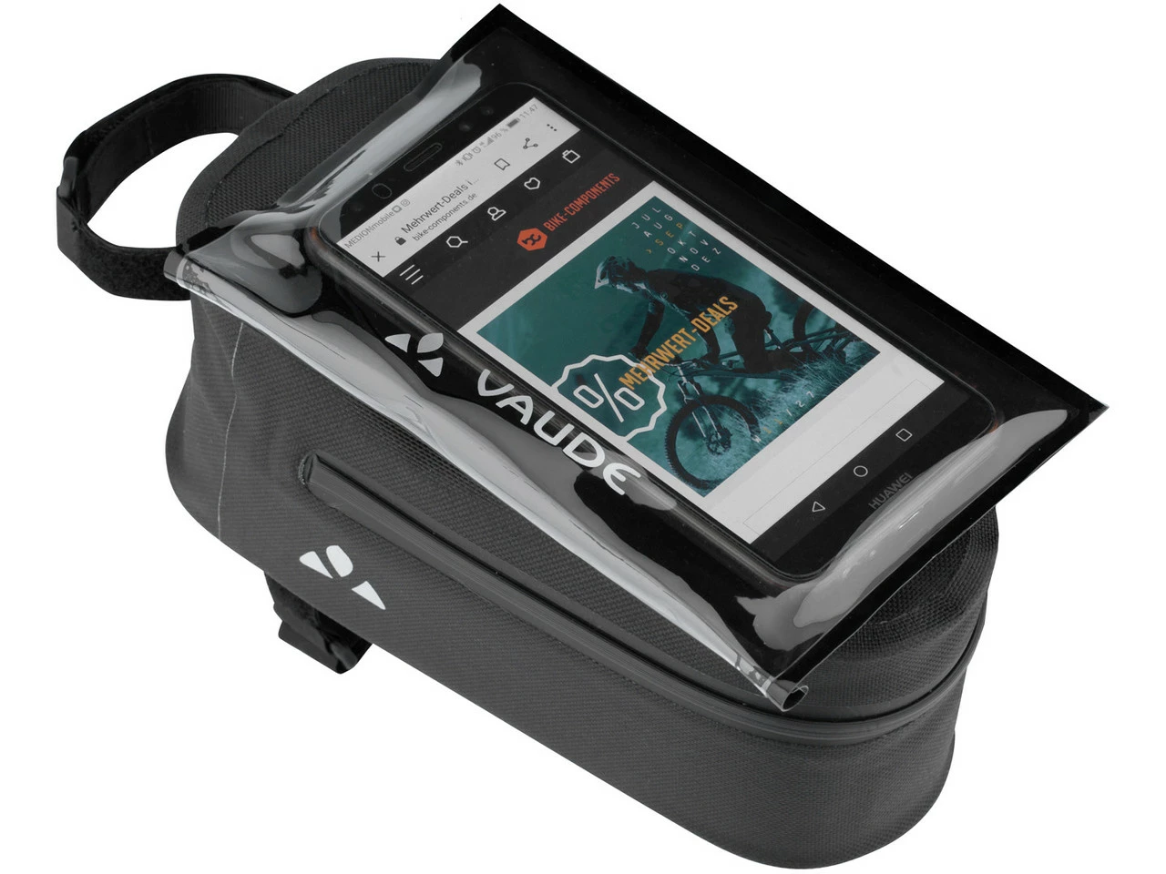 VAUDE Carbo Guide Bag Aqua Oberrohrtasche 7 VAUDE Carbo Guide Bag Aqua Oberrohrtasche – Bild 5